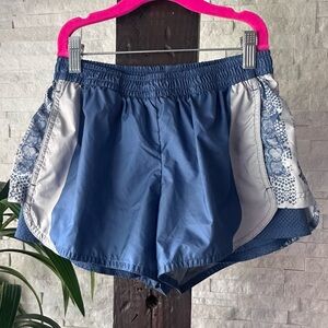 Stella McCartney x adidas Blue and Grey Snake Print Running Shorts Size XS